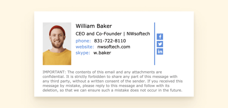  Best  Email Signature Examples 2023 - 2