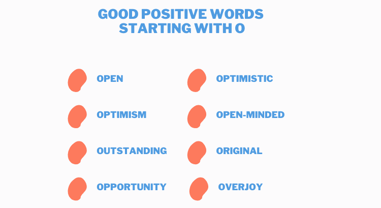 Good Positive Words That Start With O.