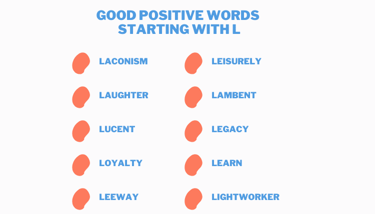Good Positive Words That Start With L