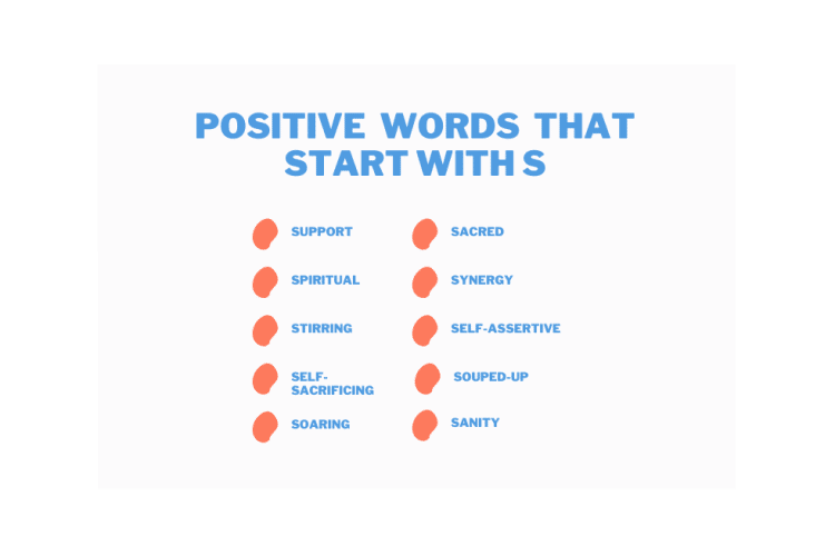 Positive Words that Start With S