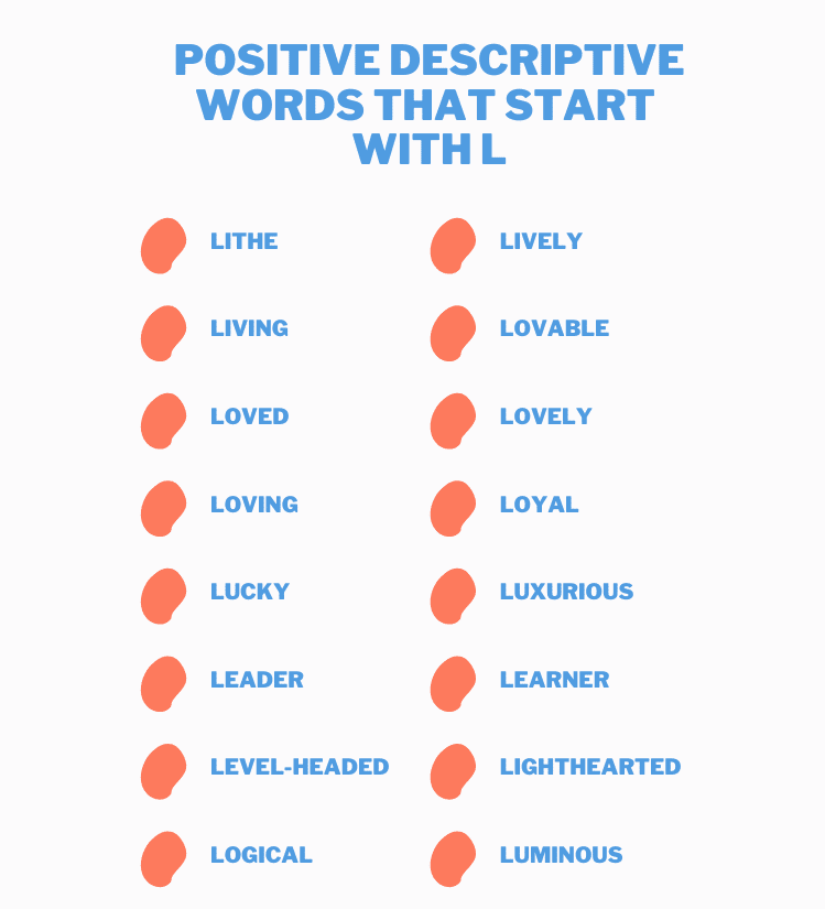 Positive Words That Start With L to Describe a Person