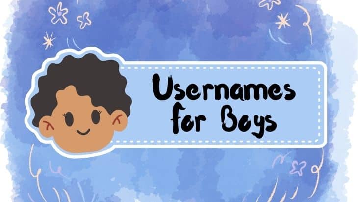 Usernames For Boys