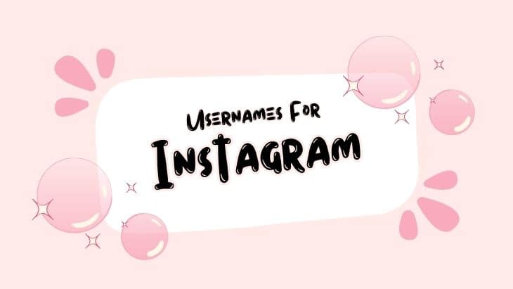 Usernames For Instagram
