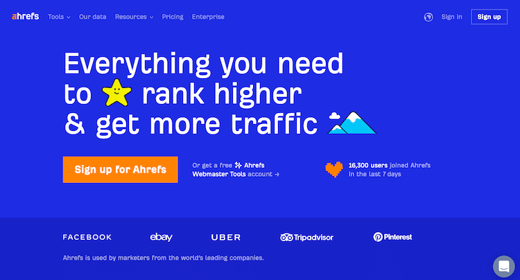 Ahrefs Content Analytics Software