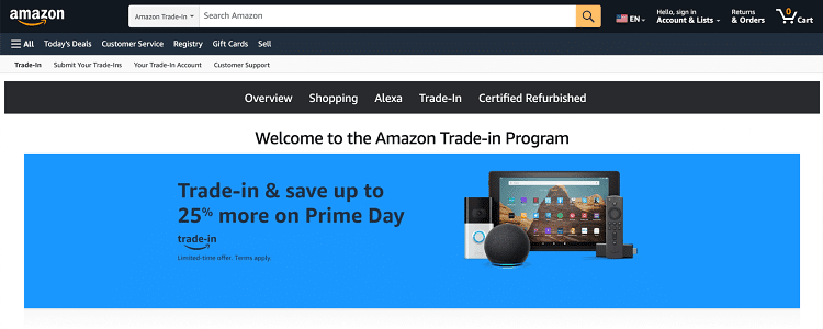 Amazon Trade-In