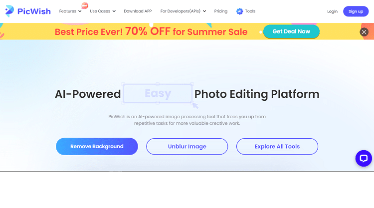 PicWish AI Photo Editor  Free Online Photo Editing Tools