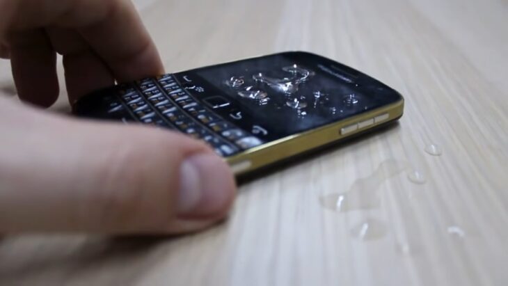 Avoiding dropping and exposing the iPhone to water 