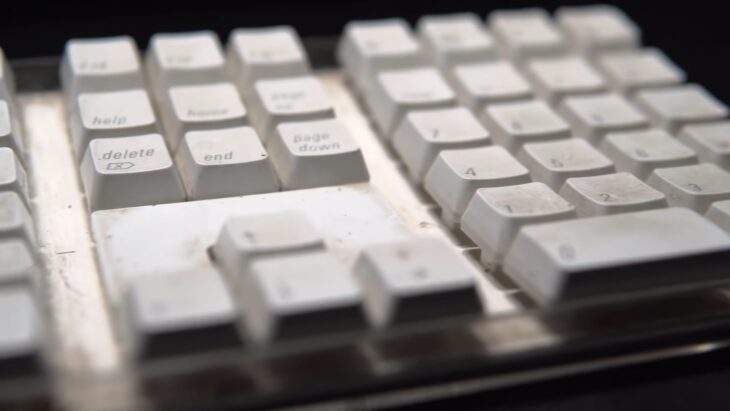 Dirty White Keyboard