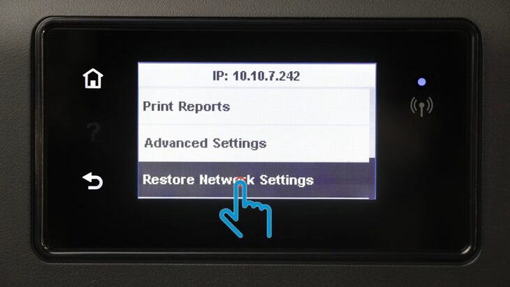 Wireless Network Test Report On your HP printer