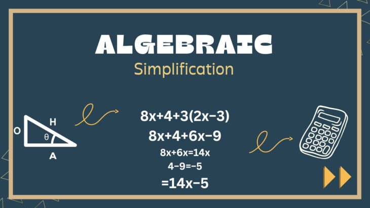 Simplification of Algebraic Expression