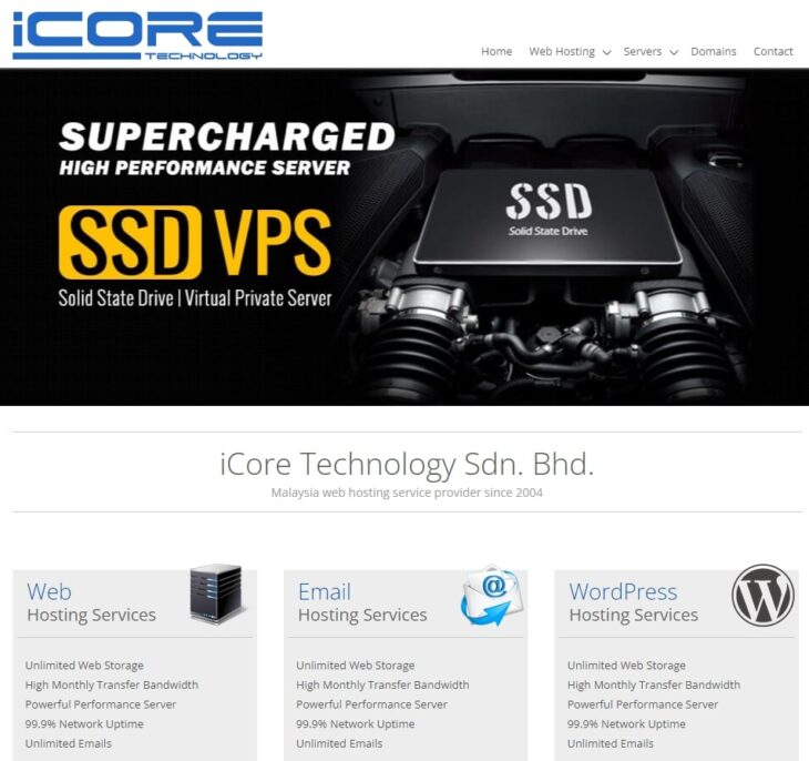 iCore Technology Hosting in Malaysia
