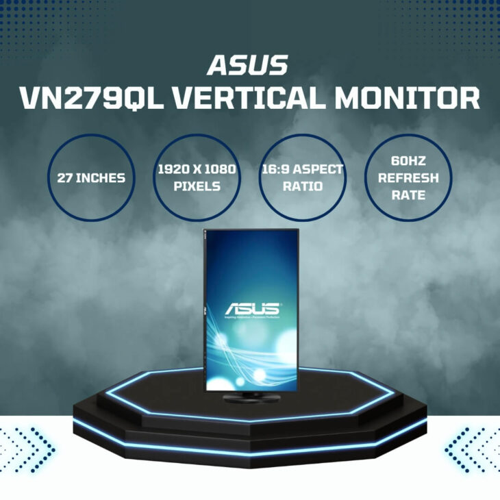Asus Vertical Monitor Vn279Ql