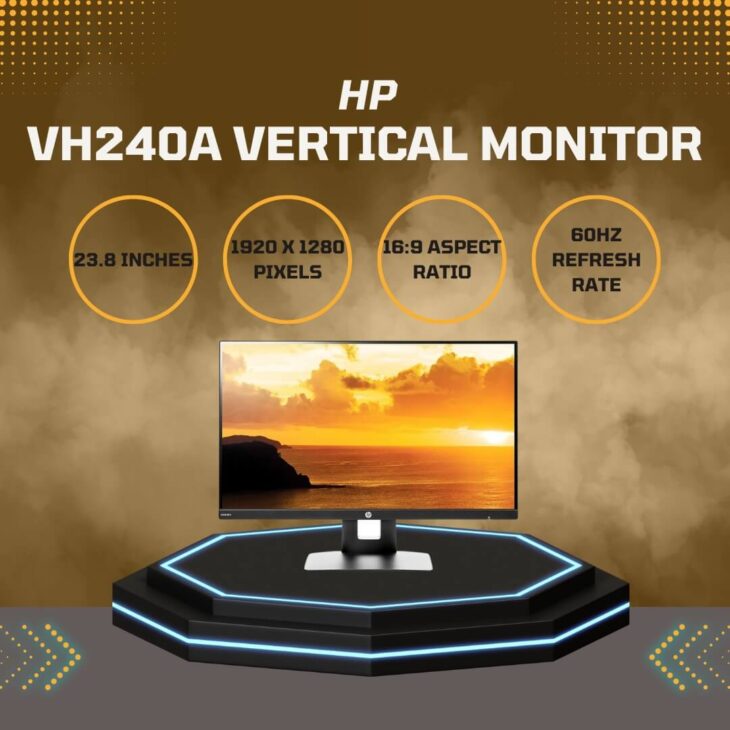 HP VH240A Vertical Monitor