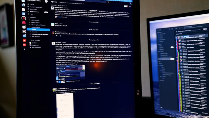Programming with Vertical Monitor