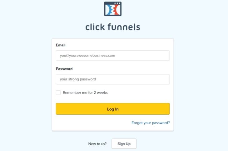 Click Funnels Account