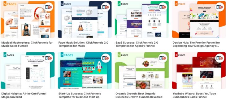 Click Funnels Templates