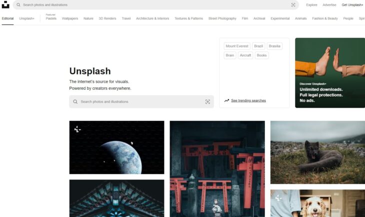 Unsplash - Free Tools