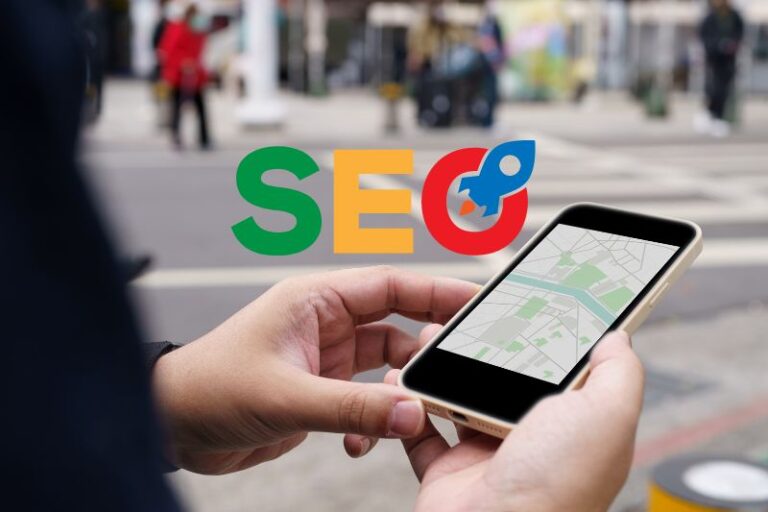 Using Google Maps Outside with an SEO Logo