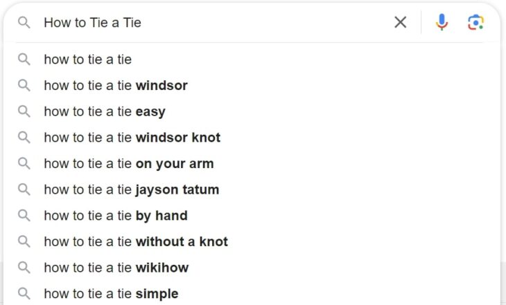 How to Tie a Tie - Google Question