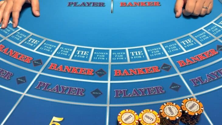 Play the baccarat live