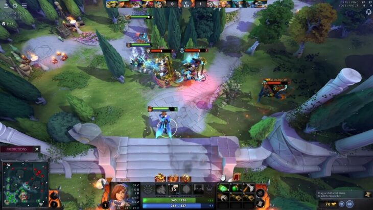 Dota 2 gameplay