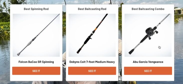 Earning online income by promoting top-rated fishing gear