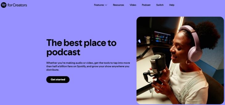 Empowering creators to share their voice, Spotify supports podcasting as a powerful entertainment medium