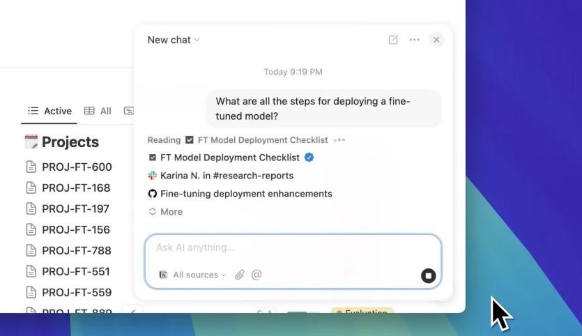 Checklist for deploying a fine-tuned model