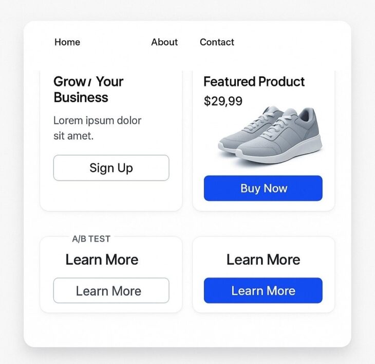 CTA Centered Conversion