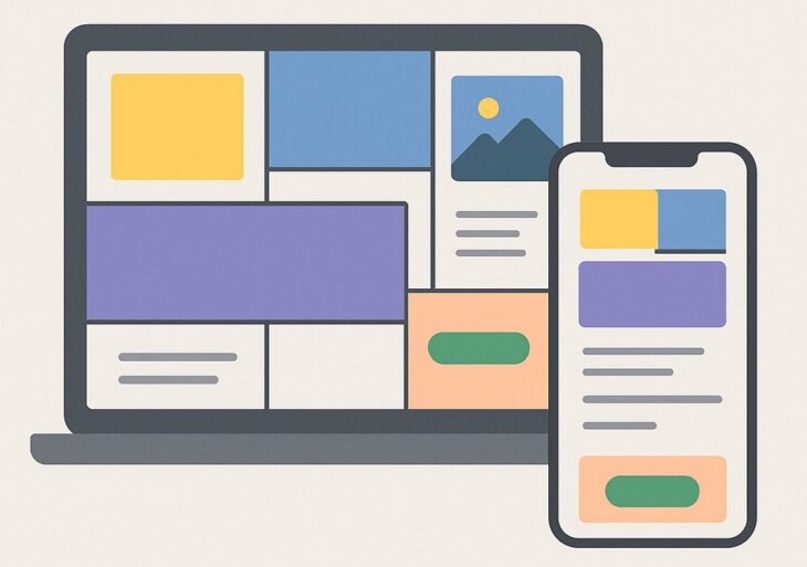 Responsive Modular Grid Layout
