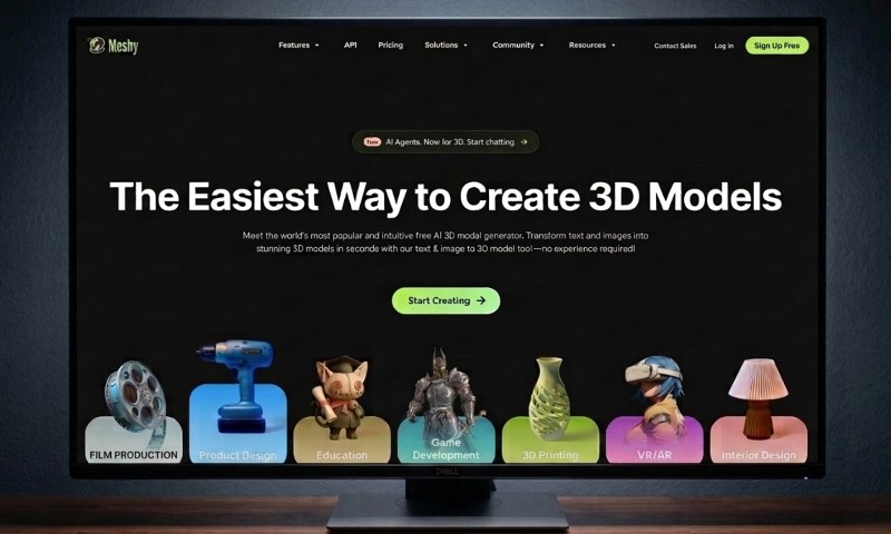 Best AI 3D Model Generators Meshy