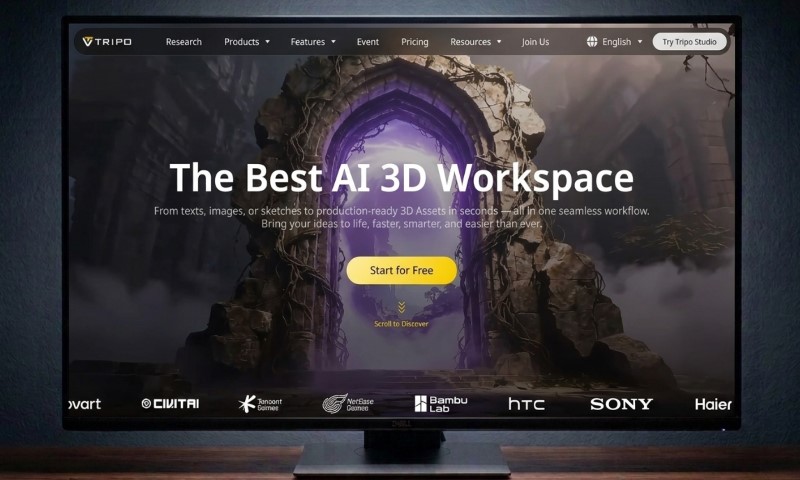 Best AI 3D Model Generators Tripo
